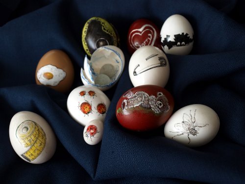 Verschiedene Eier
